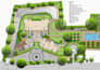 design 2d site plan, landscape plan, urban design and master plan architecture